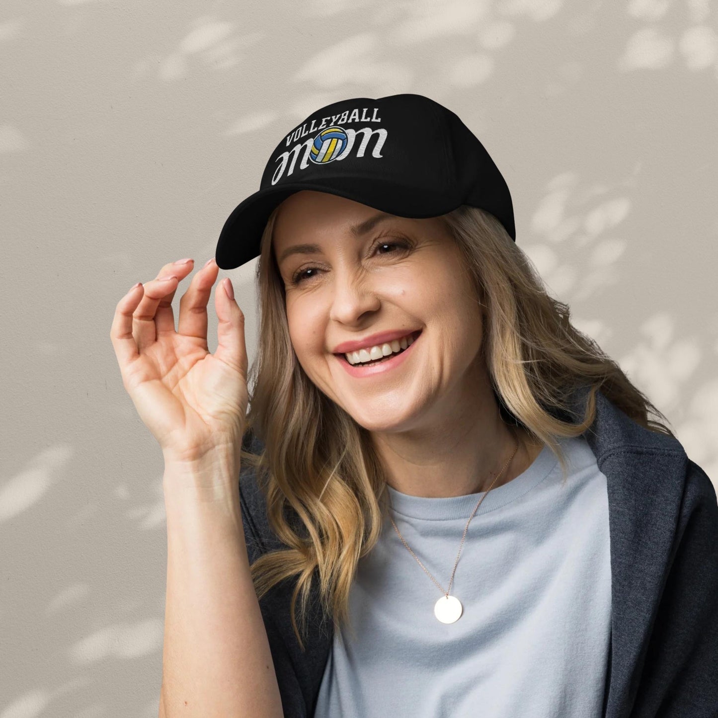 Embriodered Dad Hat - Volleyball Mom