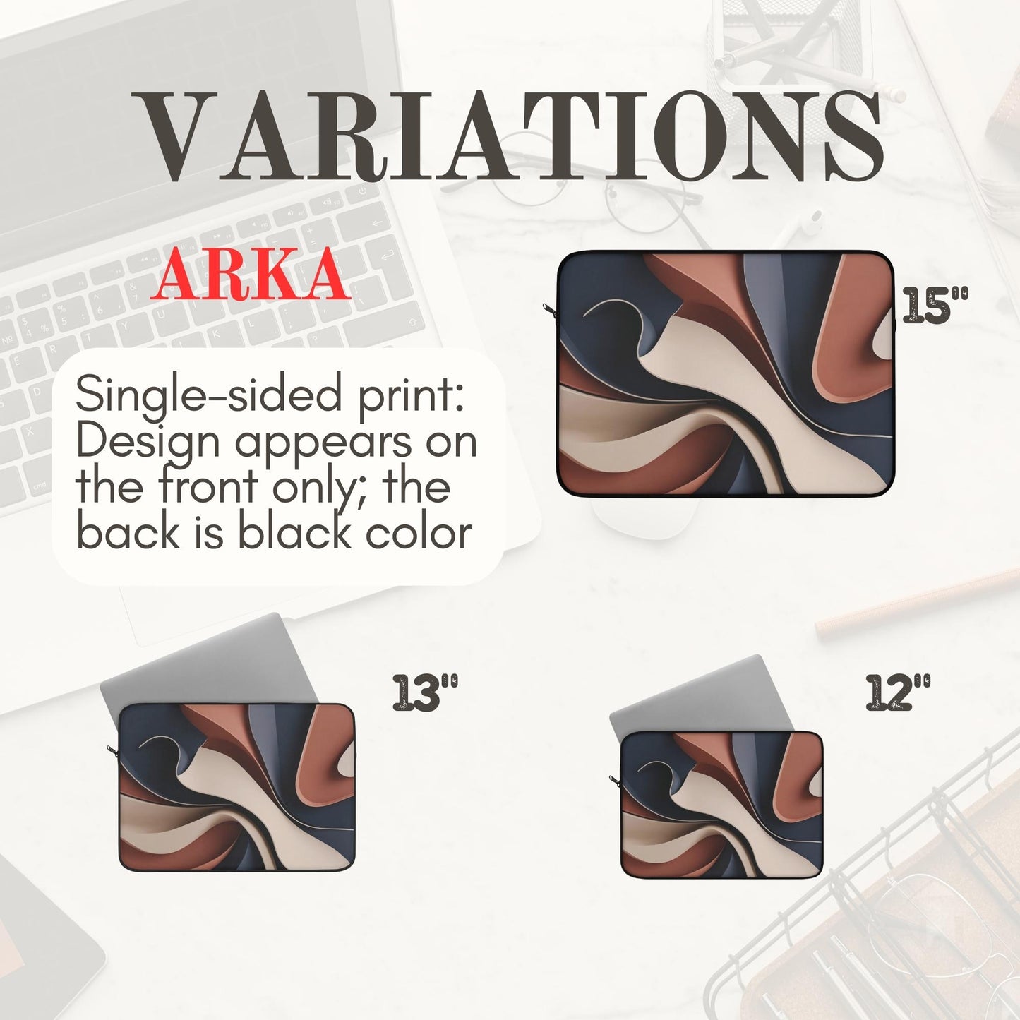Laptop Sleeve Arka
