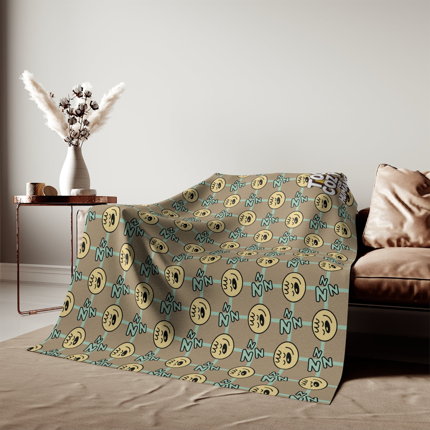 Pet Sweatshirt Blanket - Too Cozy for Humans Design