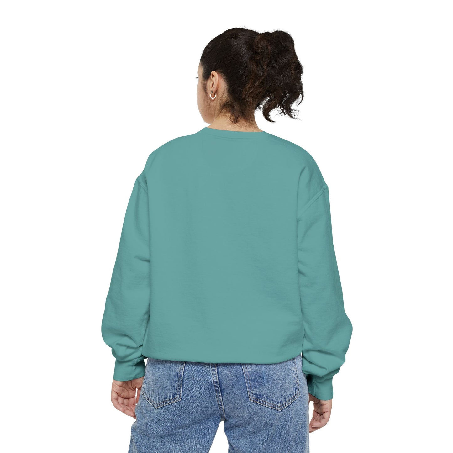 Garment-Dyed Sweatshirt - Way to Happiness Design