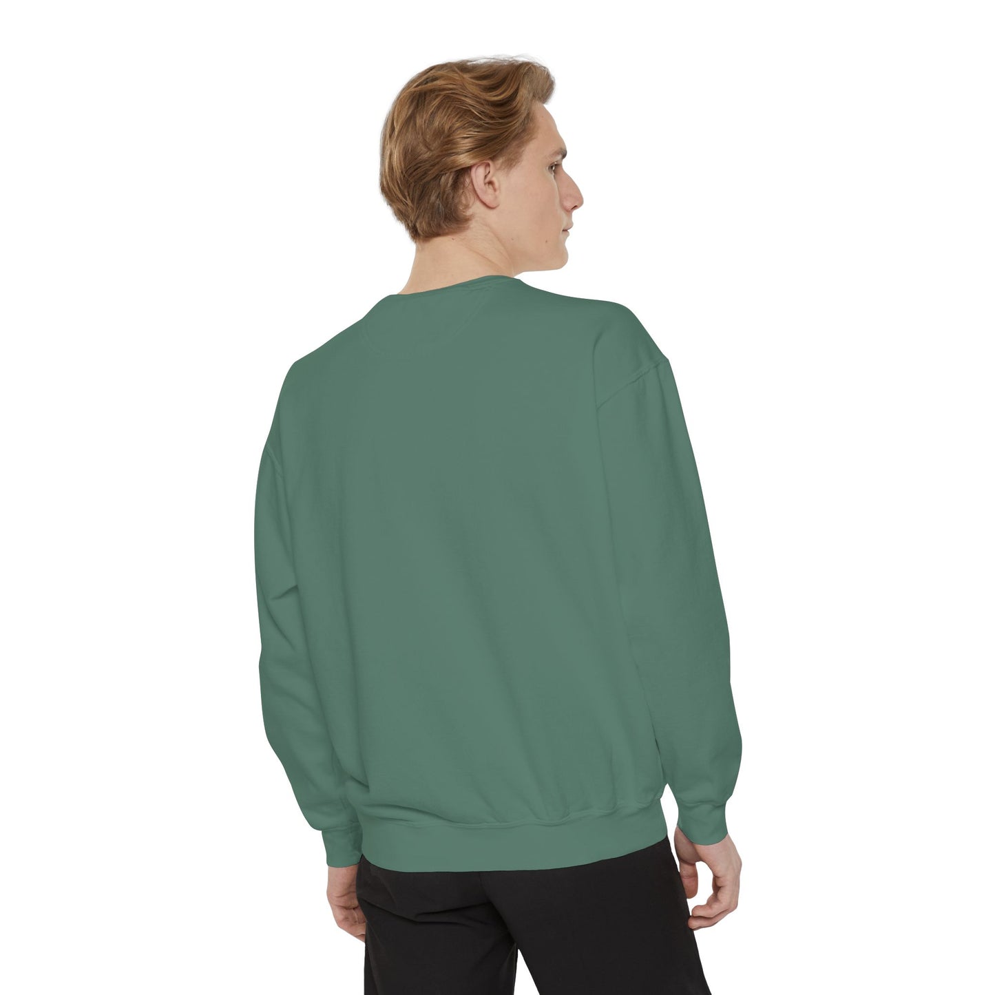 Garment-Dyed Sweatshirt - Way to Happiness Design