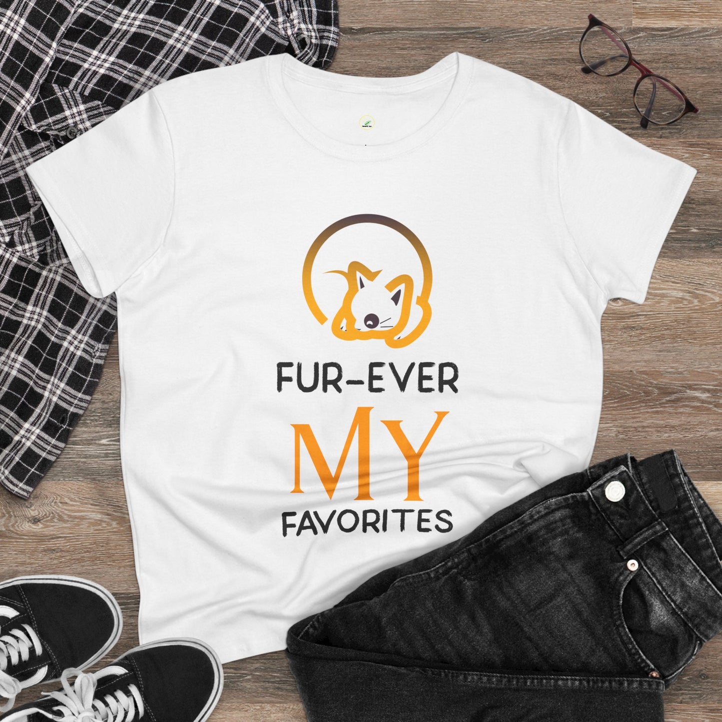 Women's Tee - Fur-Ever My Favorites Cotton T-Shirt