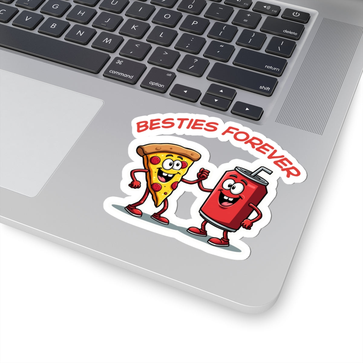 "Besties Forever" Typography Kiss-Cut Stickers