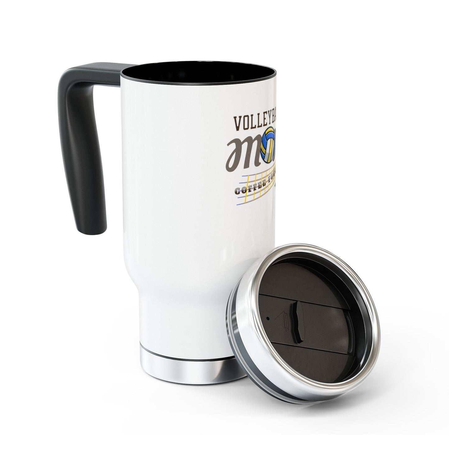 Personalized Volleyball Mom Mug 14 oz.