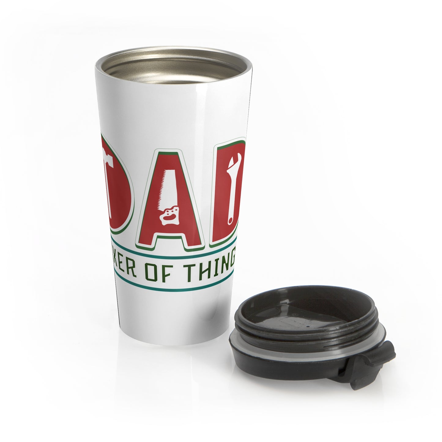 Travel Mug Dad Fixer of Things