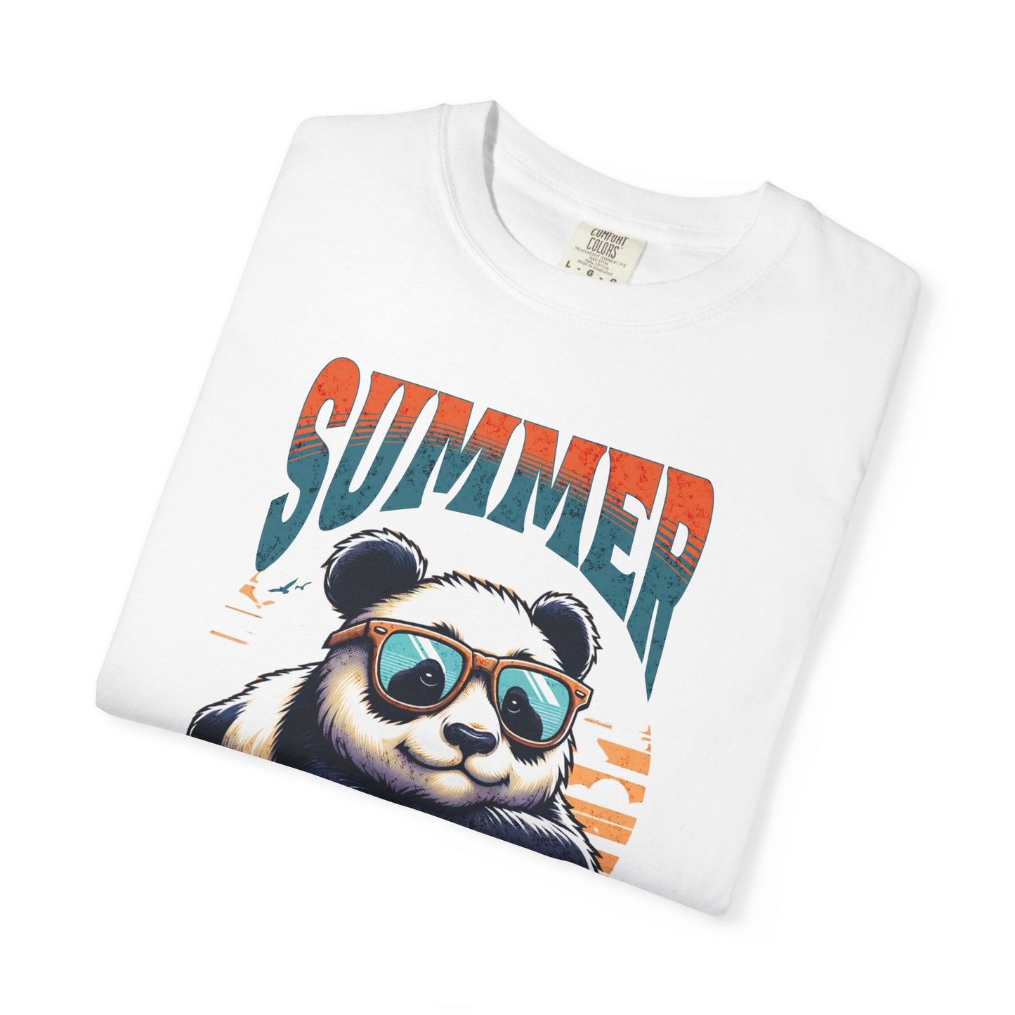 Summer Vibes T-shirt - Unisex Garment-Dyed
