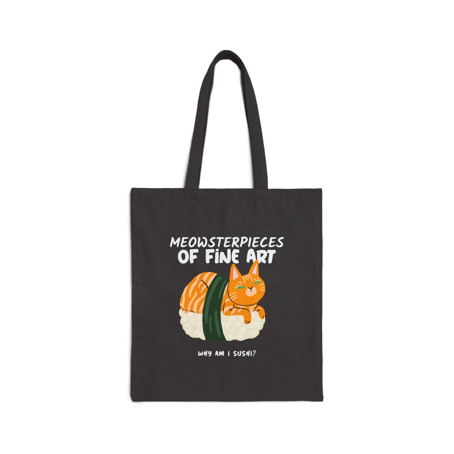 Tote Bag - Sushi Cat Design