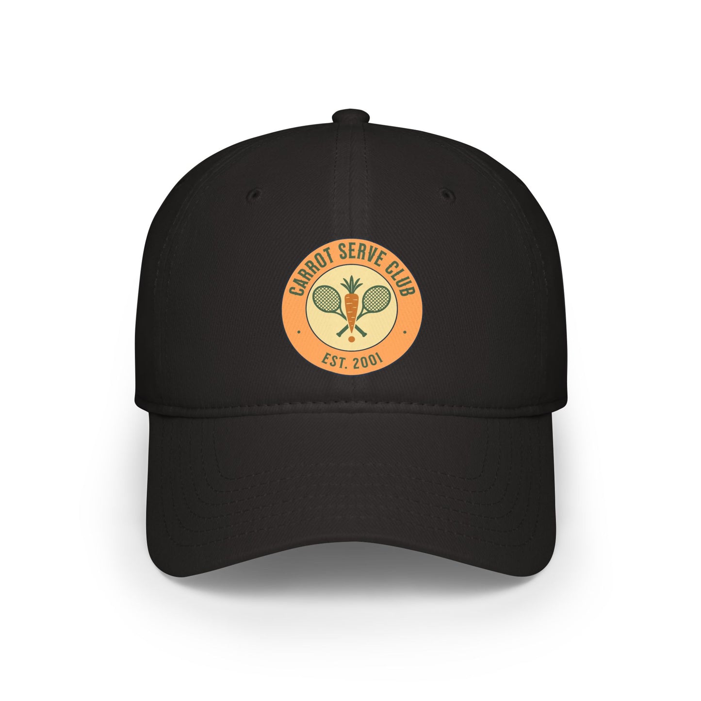 Tennis Lover Baseball Cap - Carrot Serve Club Cap