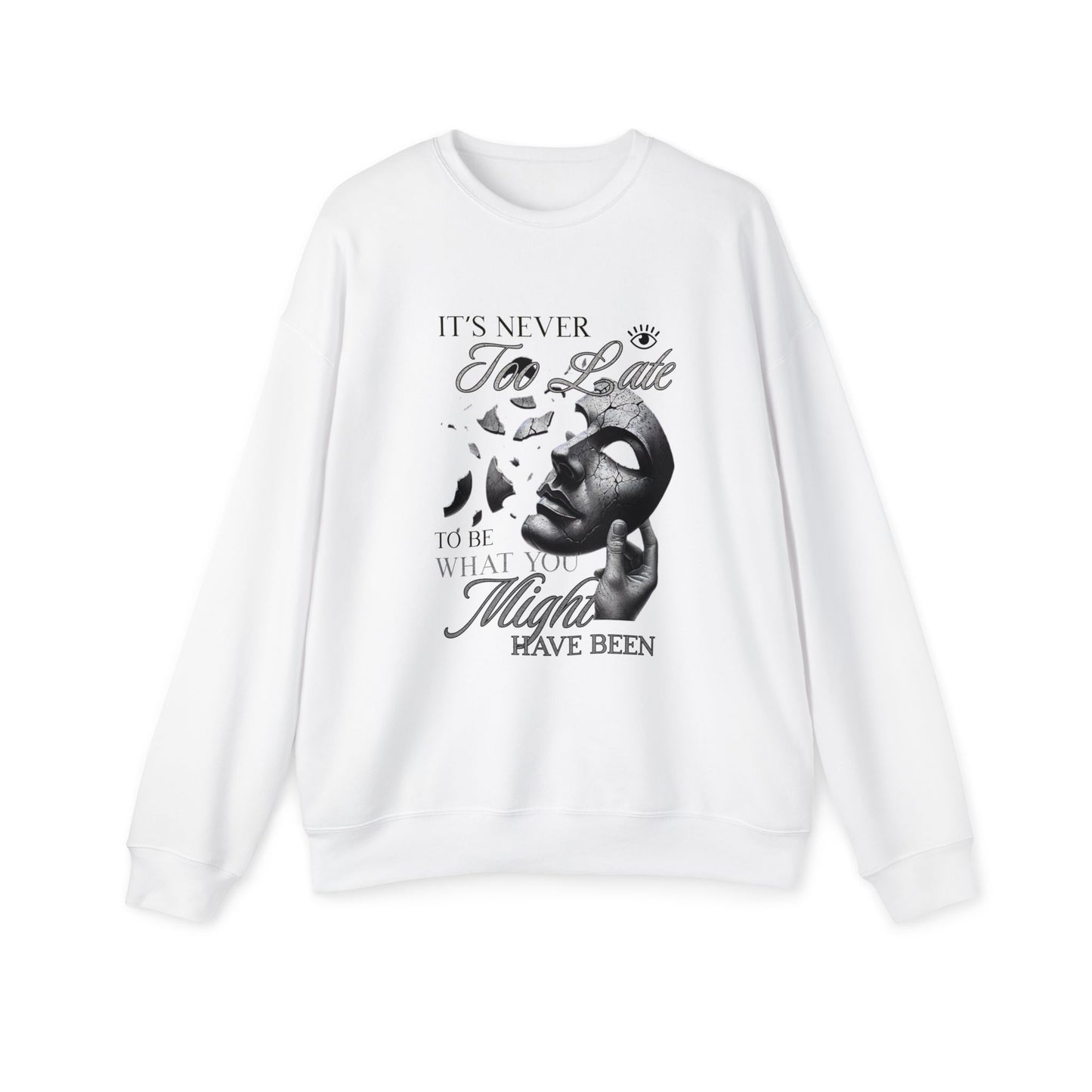 Drop Shoulder Sweatshirt - Be Yourself