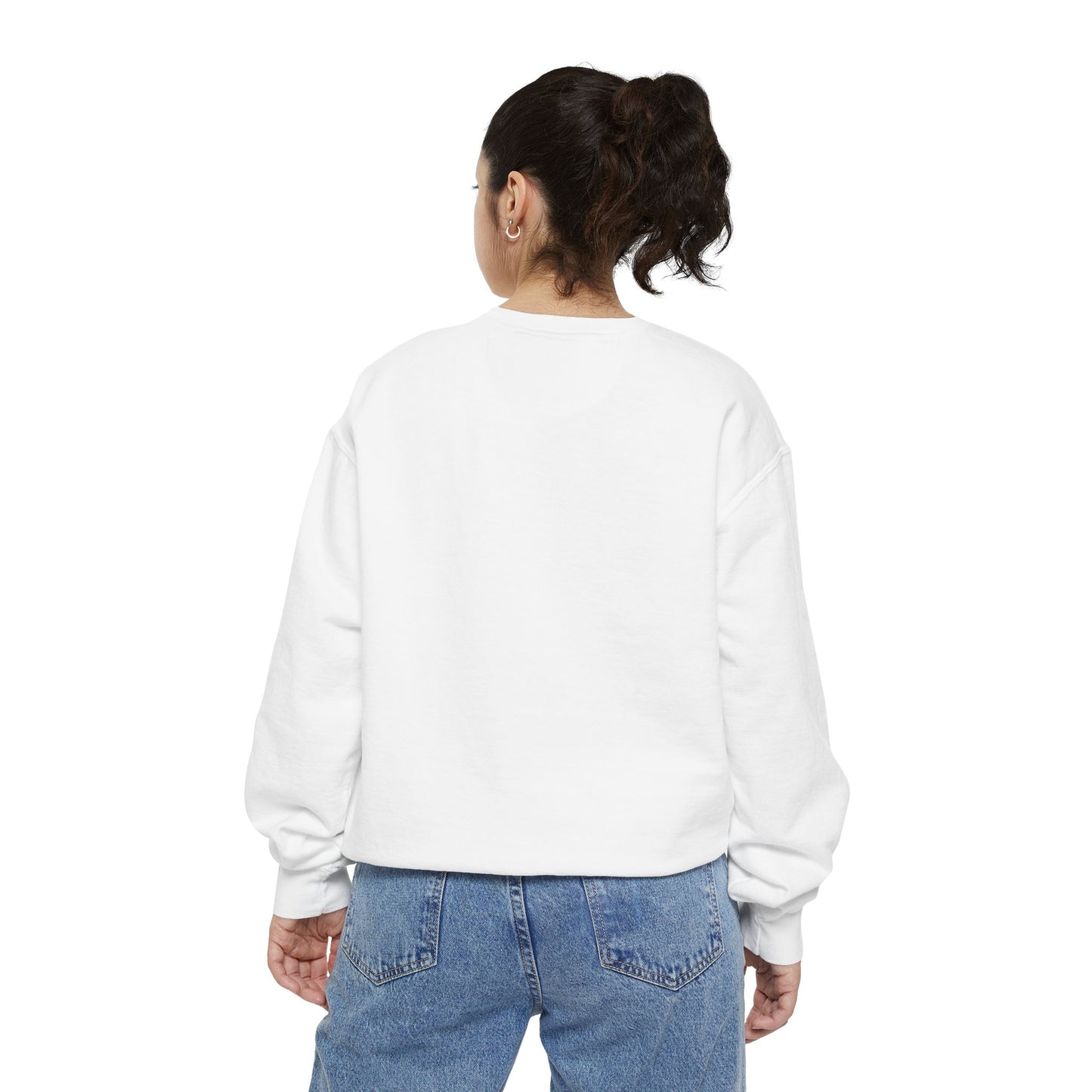 Garment-Dyed Sweatshirt - Way to Happiness Design
