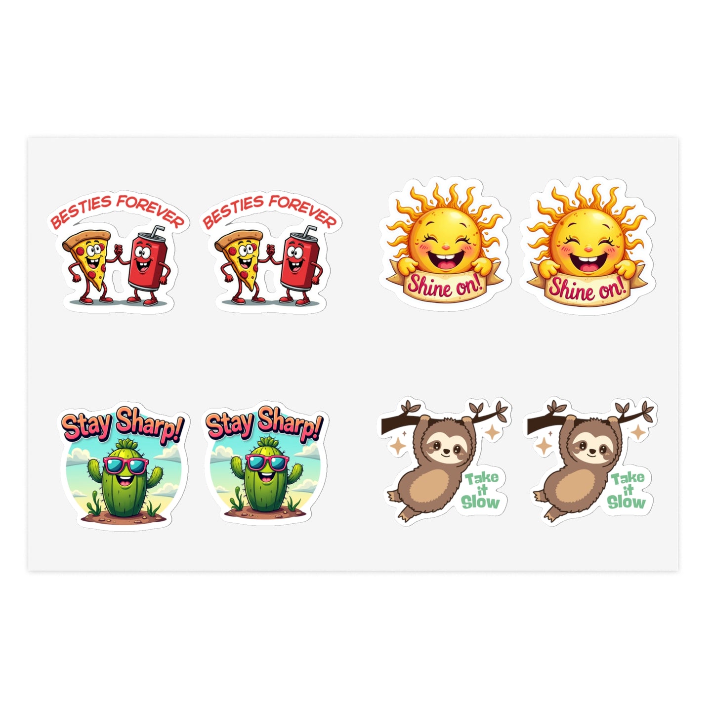 Playful Sticker Sheet Bundle