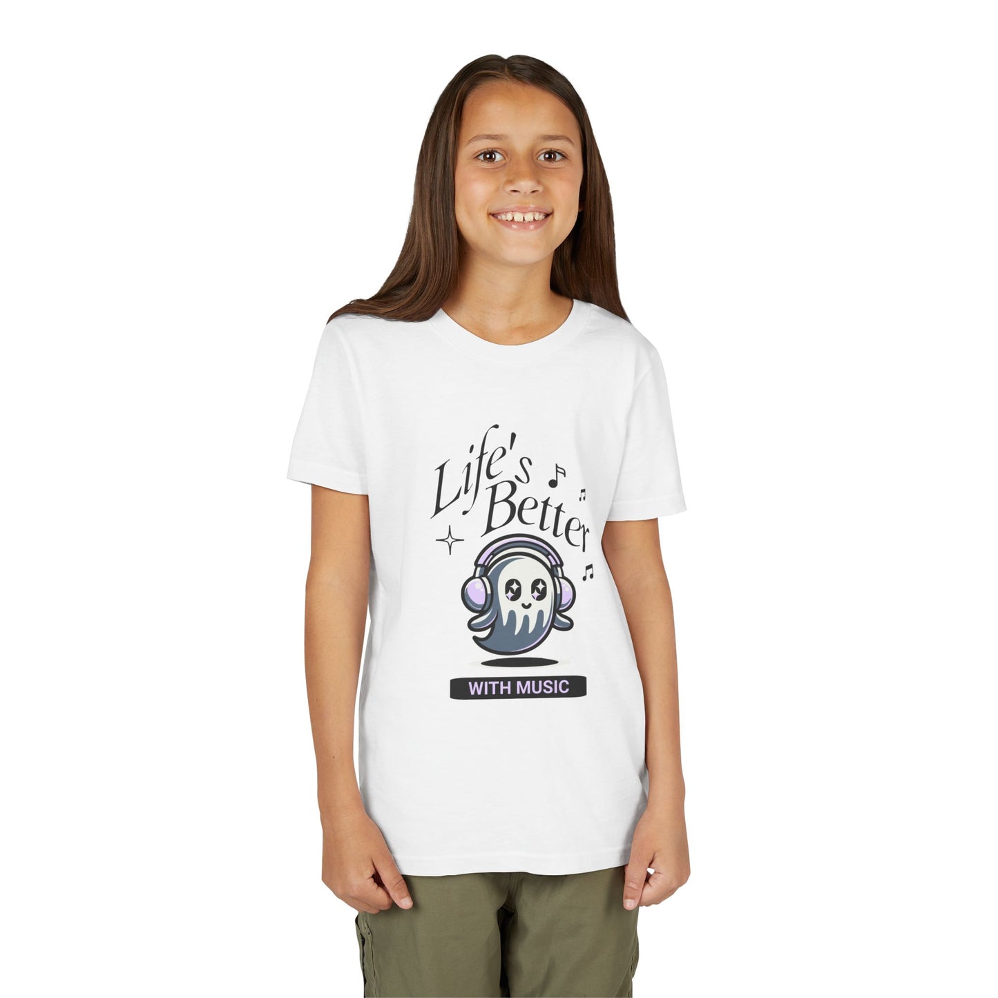 Music Lover Tee Shirt - Life's better with music
