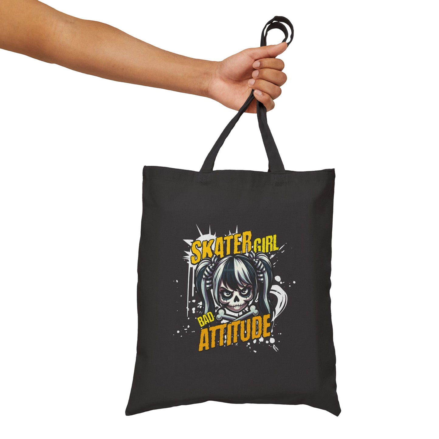 Tote Bag - Skater Girl Design