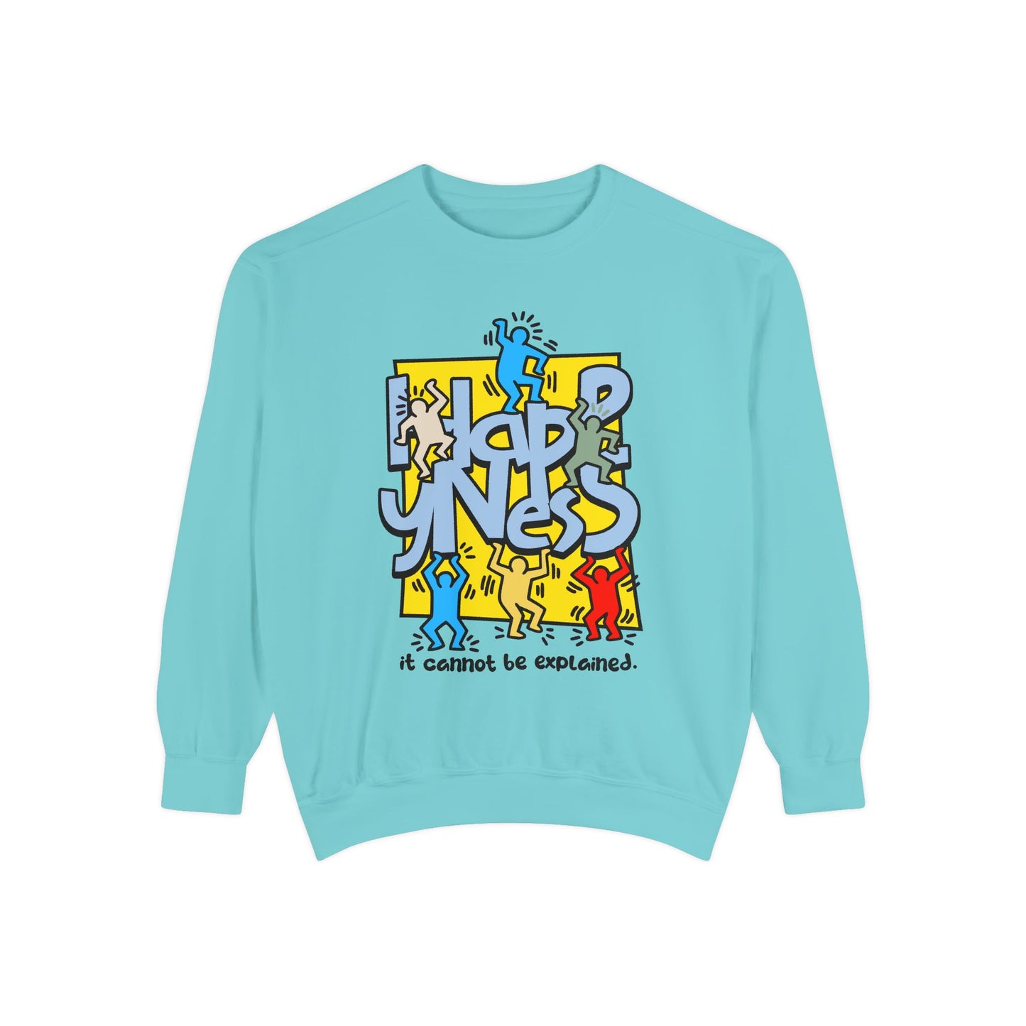 Garment-Dyed Sweatshirt - Way to Happiness Design