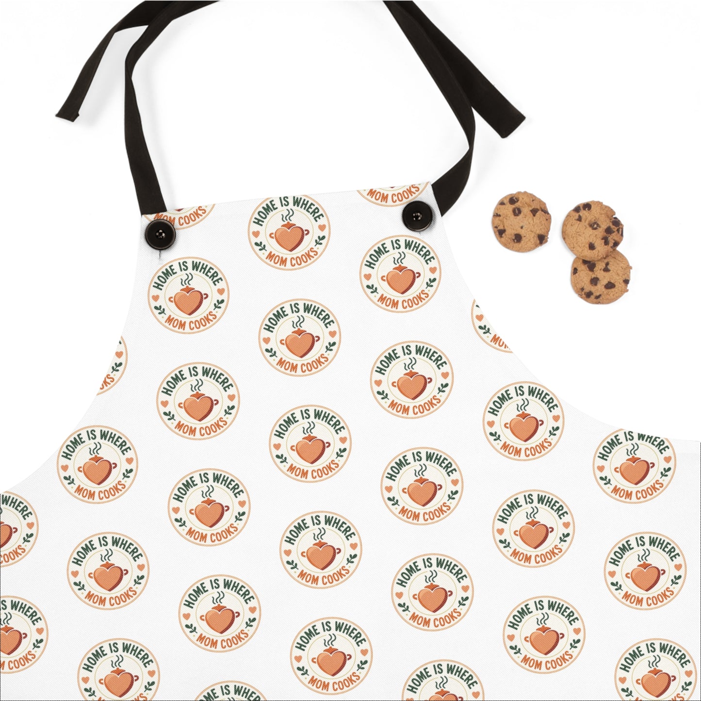 Cozy Home Chef Apron, Gift for Moms, Baking Apron, Kitchen Decor, Cooking Lover's Gift