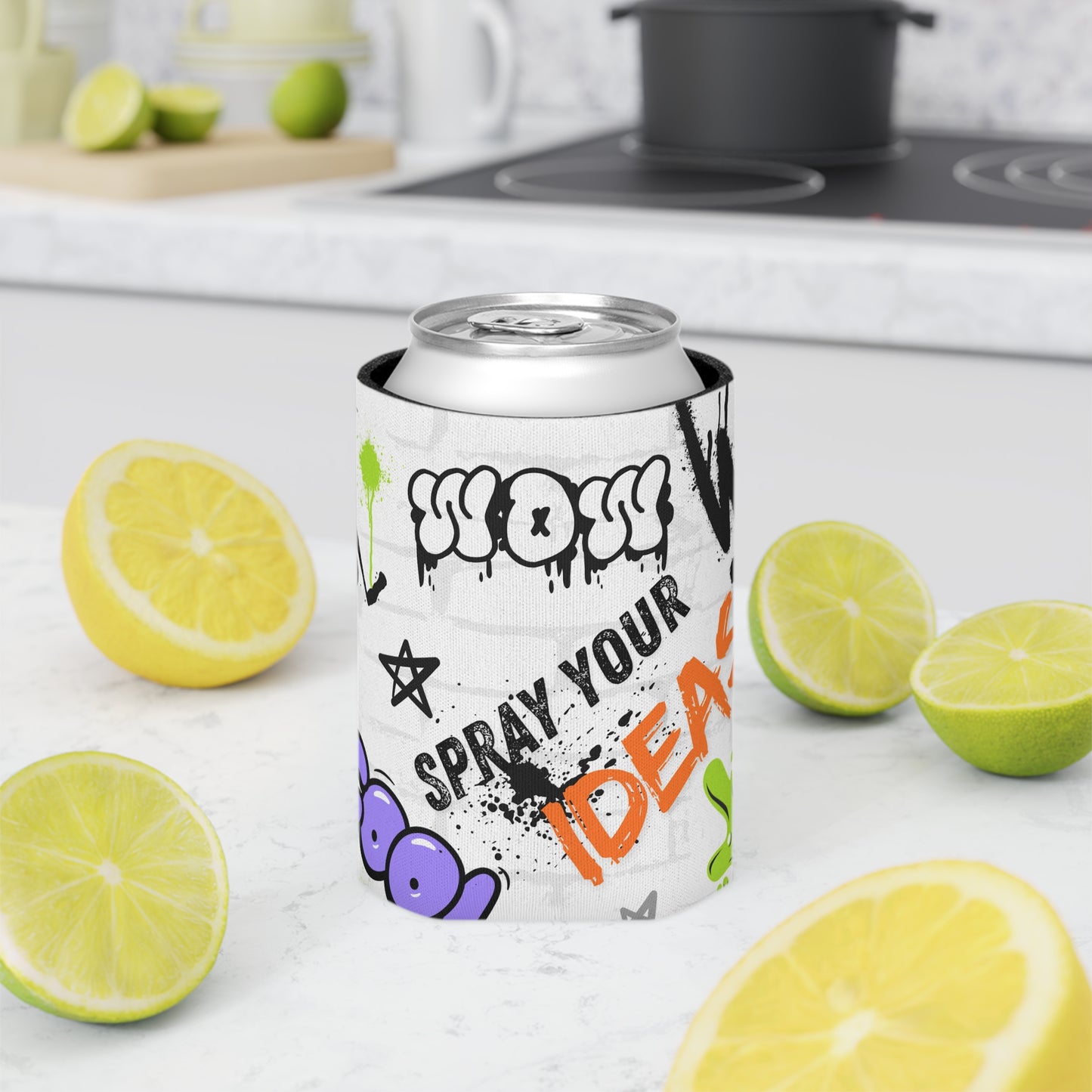 Graffiti Can Cooler