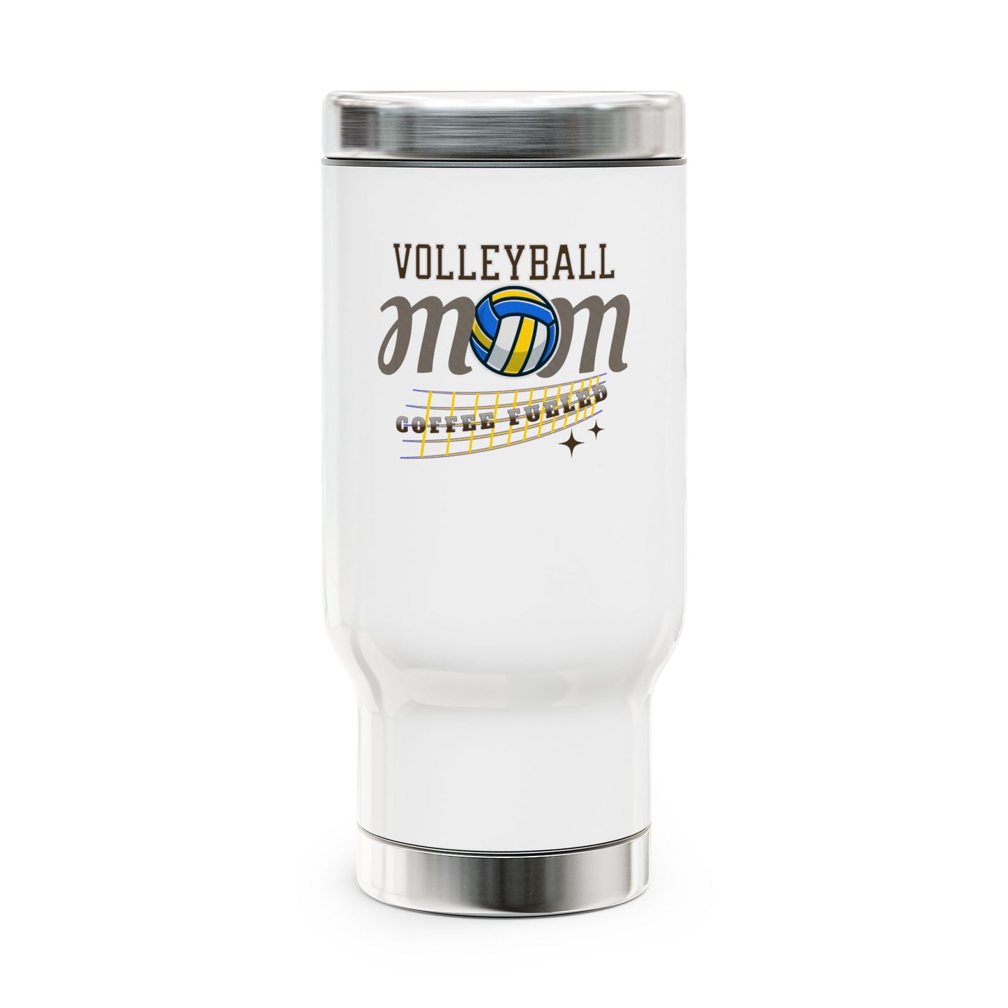 Personalized Volleyball Mom Mug 14 oz.