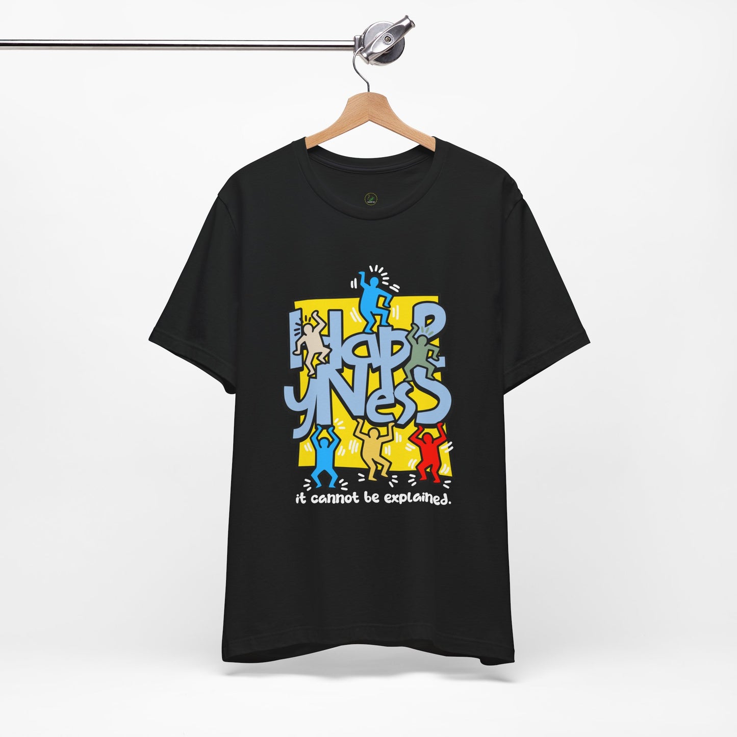 Unisex Jersey Short Sleeve Tee - Way to Happiness Design