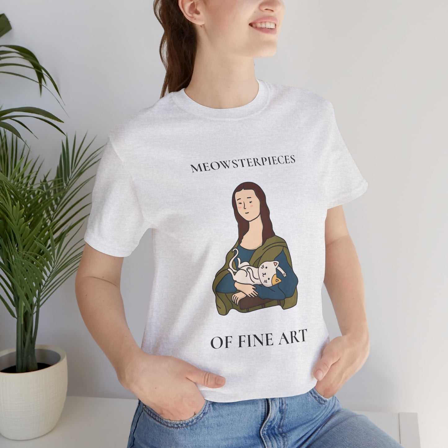 Cat Art Lovers Tee