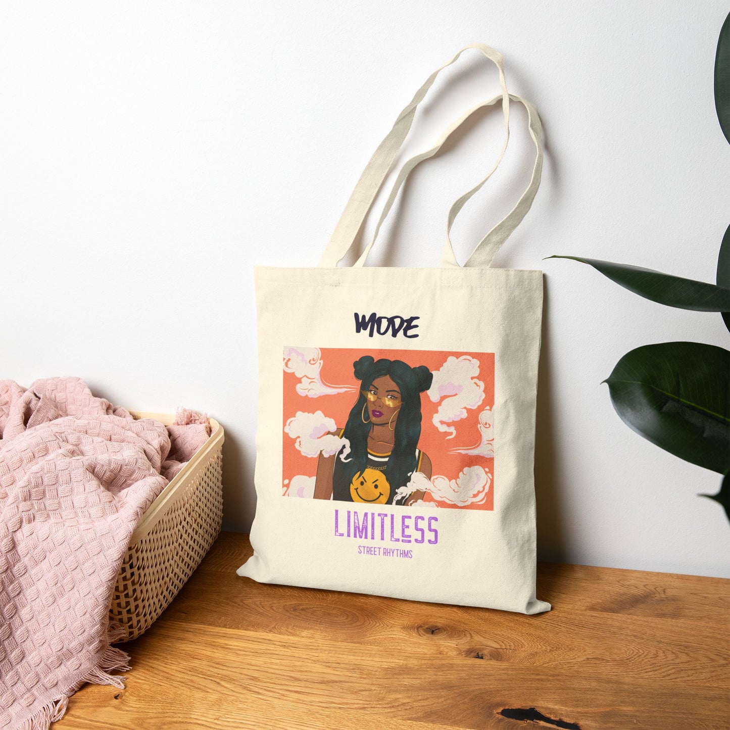 Limitless Cotton Canvas Tote Bag