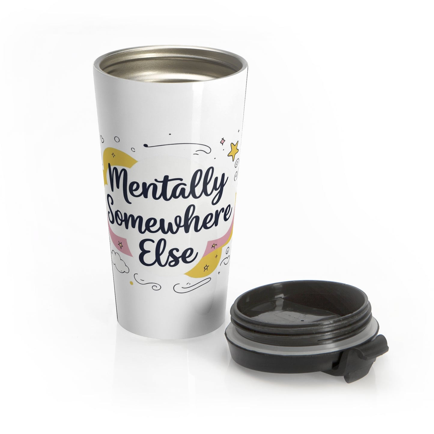 Travel Mug - Mentally Somewhere Else