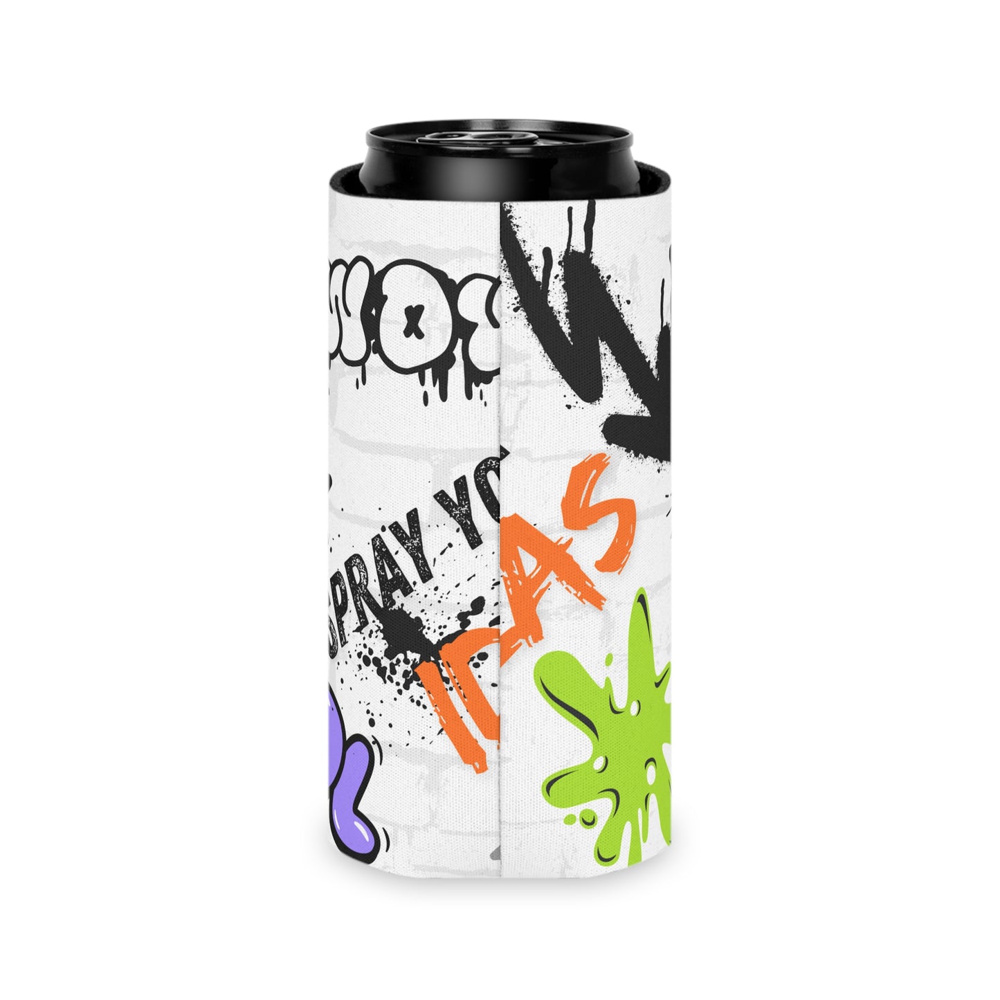 Graffiti Can Cooler