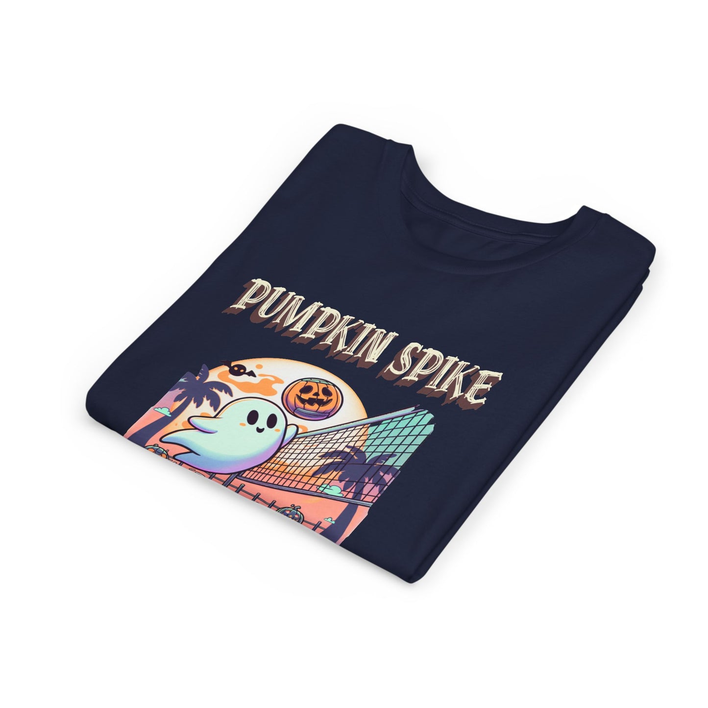 Youth Halloween Volleyball Tee
