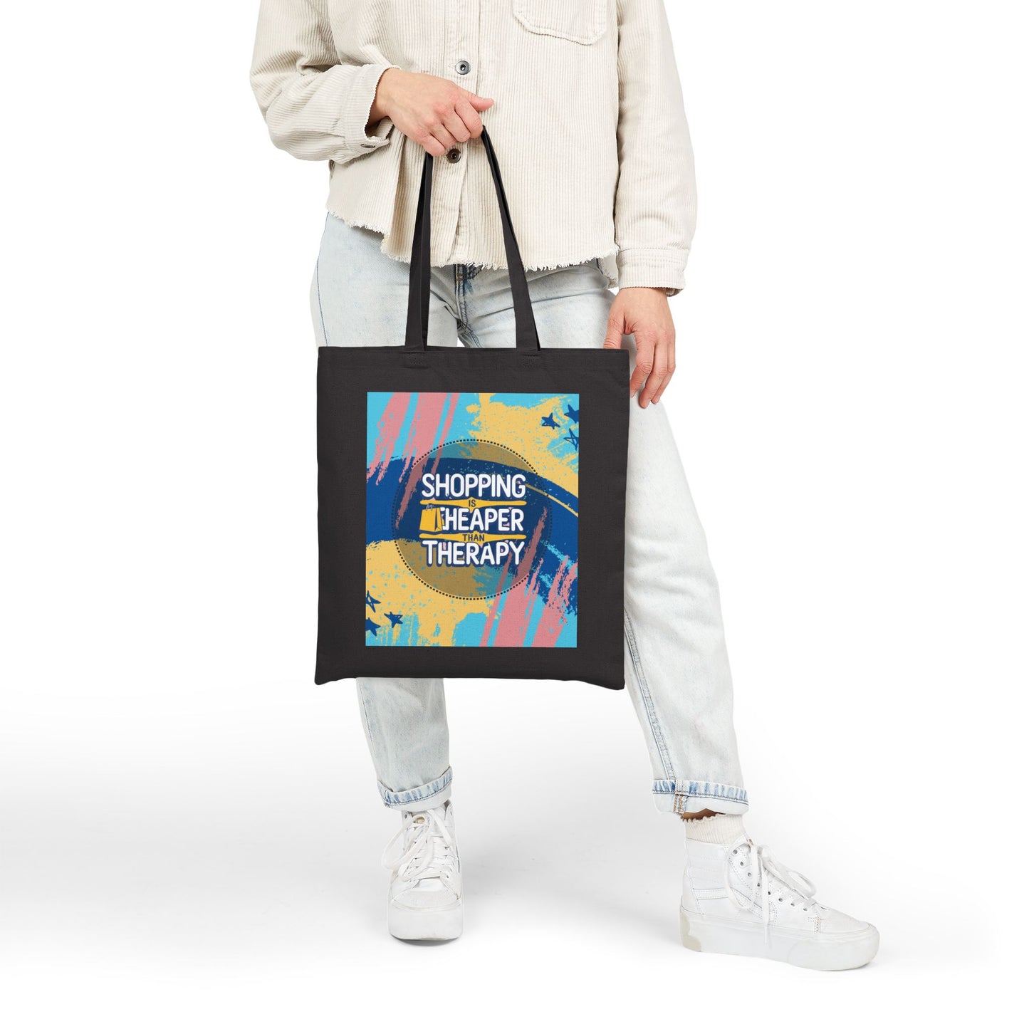 Shopping Therapy Tote Bag