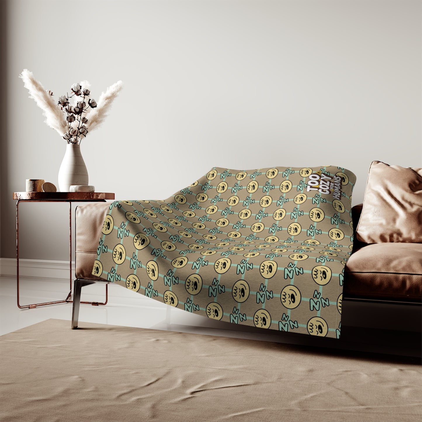 Pet Sweatshirt Blanket - Too Cozy for Humans Design