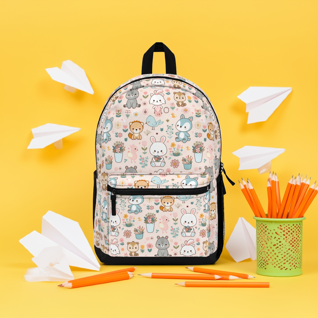 Backpack - Cute Animals Design