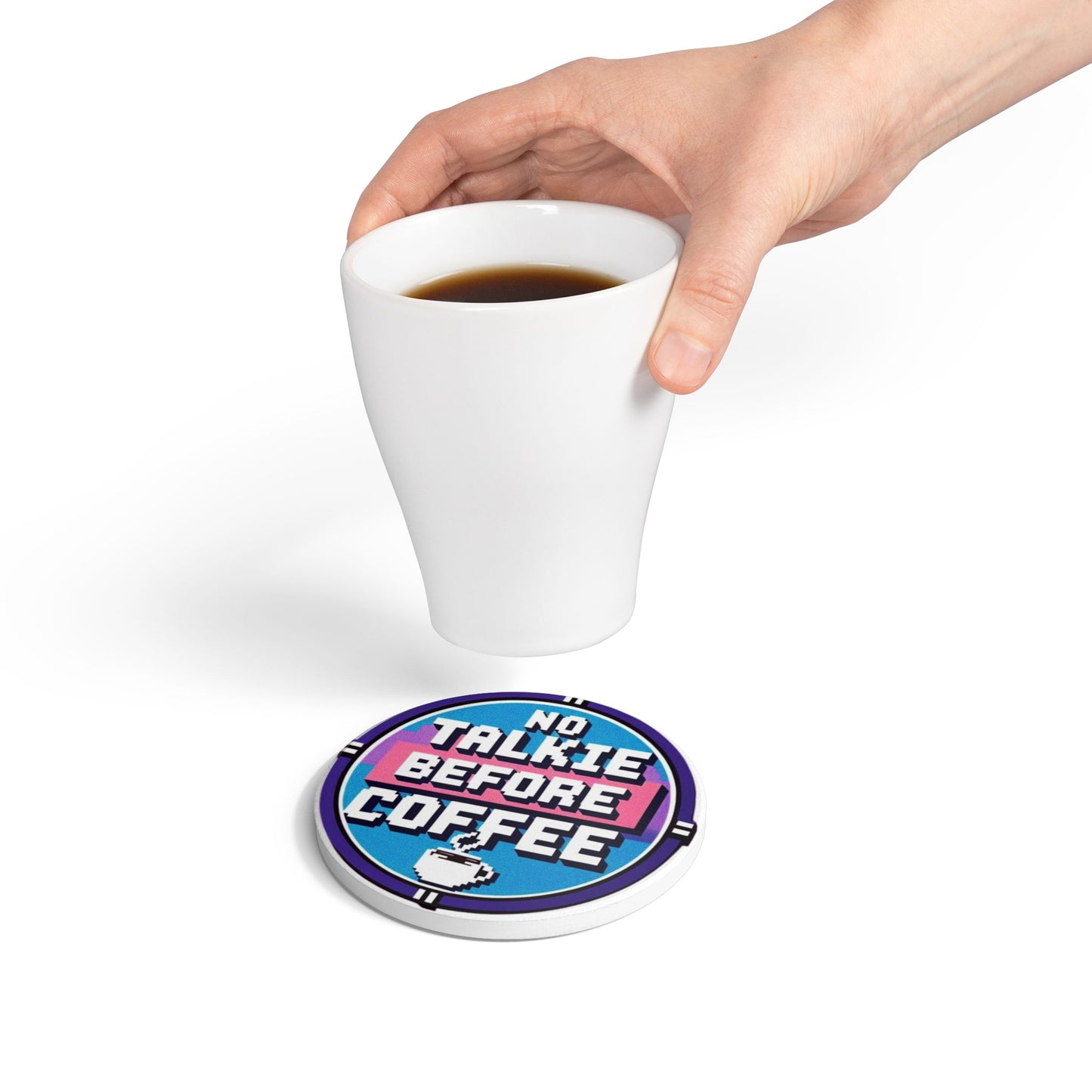 Coffee Lover Ceramic Coaster