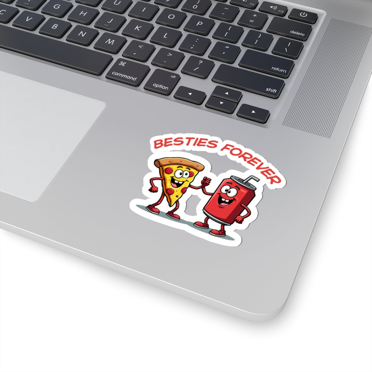 "Besties Forever" Typography Kiss-Cut Stickers