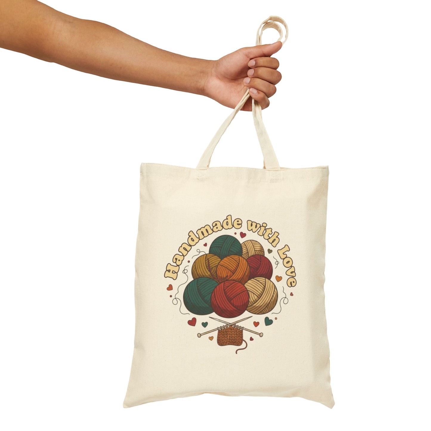 Knitting Art Tote Bag
