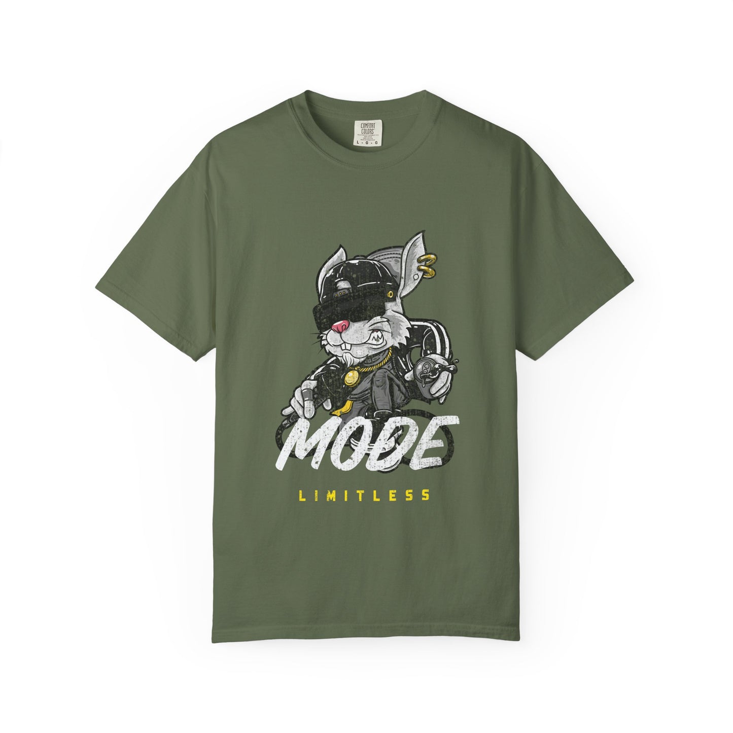 T-Shirt Limitless Mode Unisex Garment-Dyed Tee