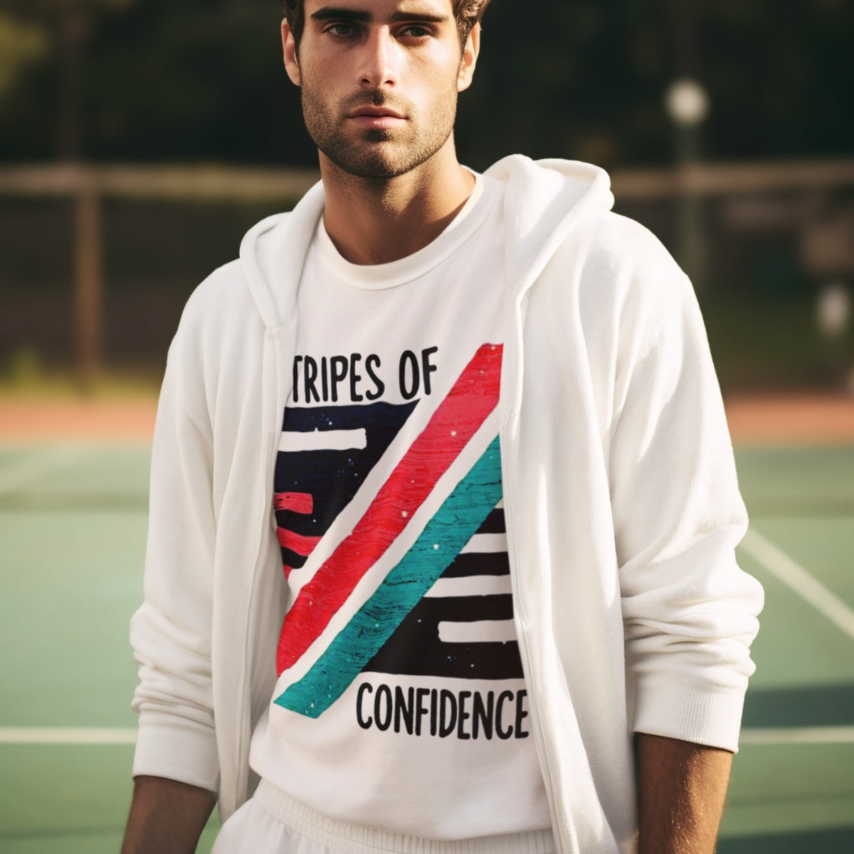 Confidence Stripes T-shirt