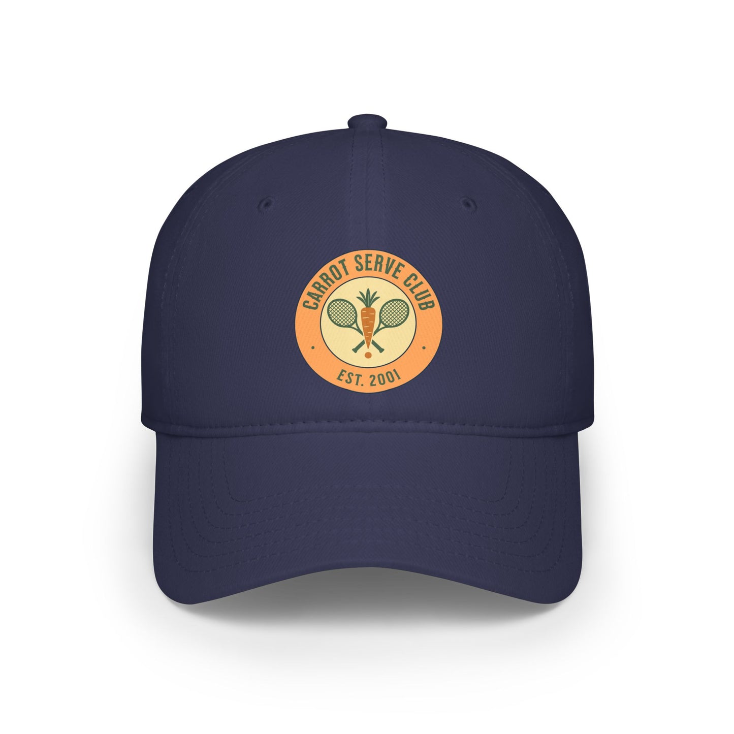 Tennis Lover Baseball Cap - Carrot Serve Club Cap