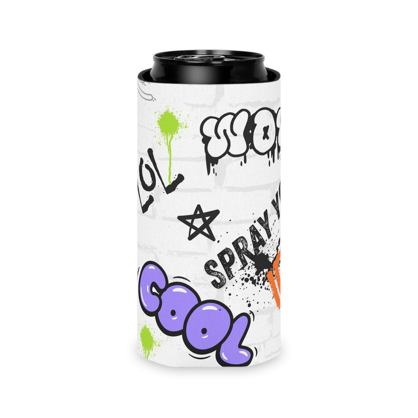 Graffiti Can Cooler