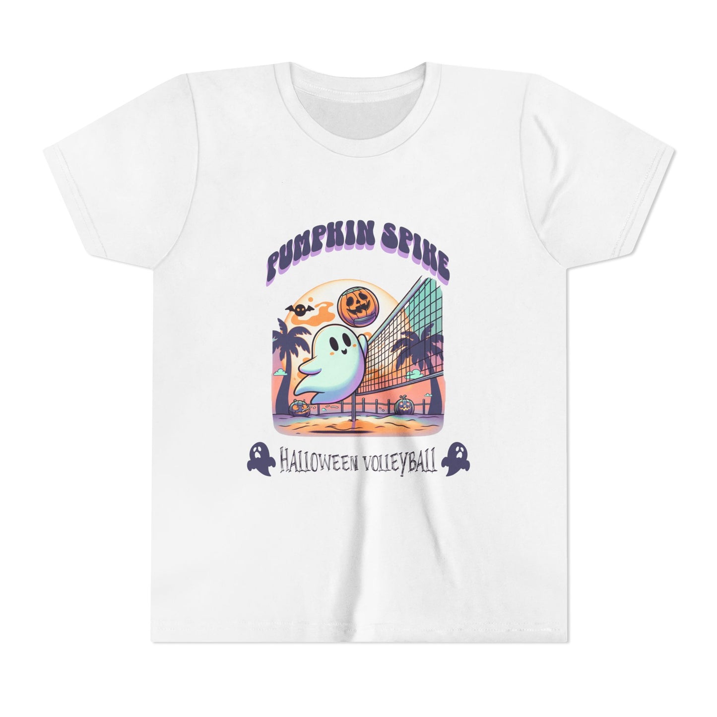 Youth Halloween Volleyball Tee