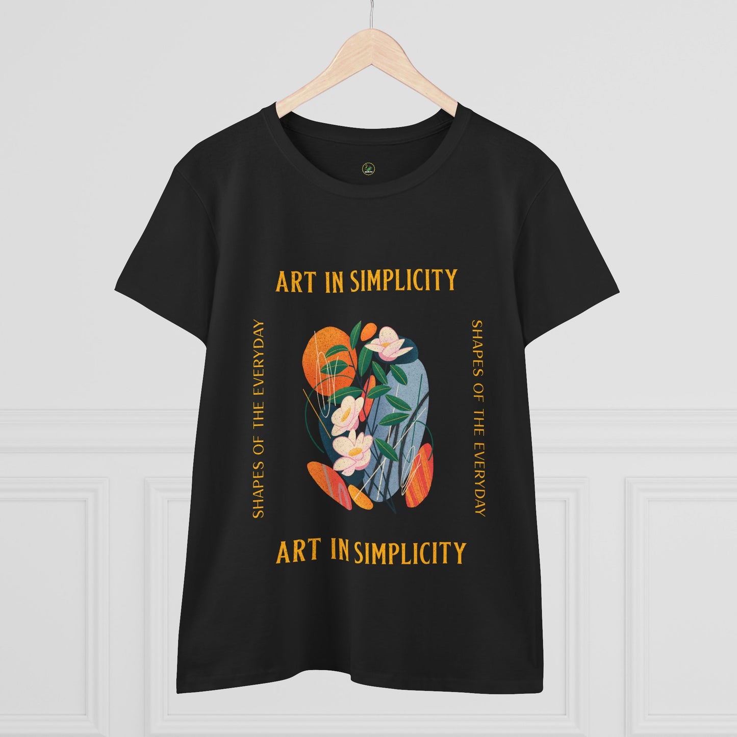 Cotton Tee Art in Simplicity