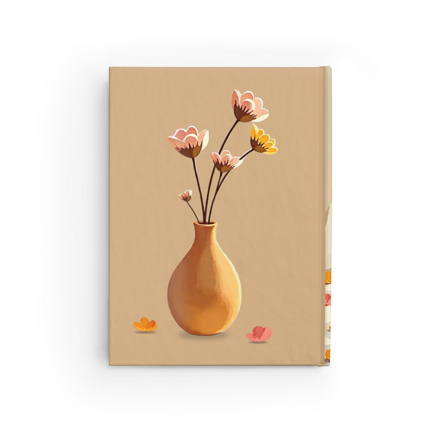 Cozy Floral Journal - Ruled Line, Perfect for Writers, Note Taking