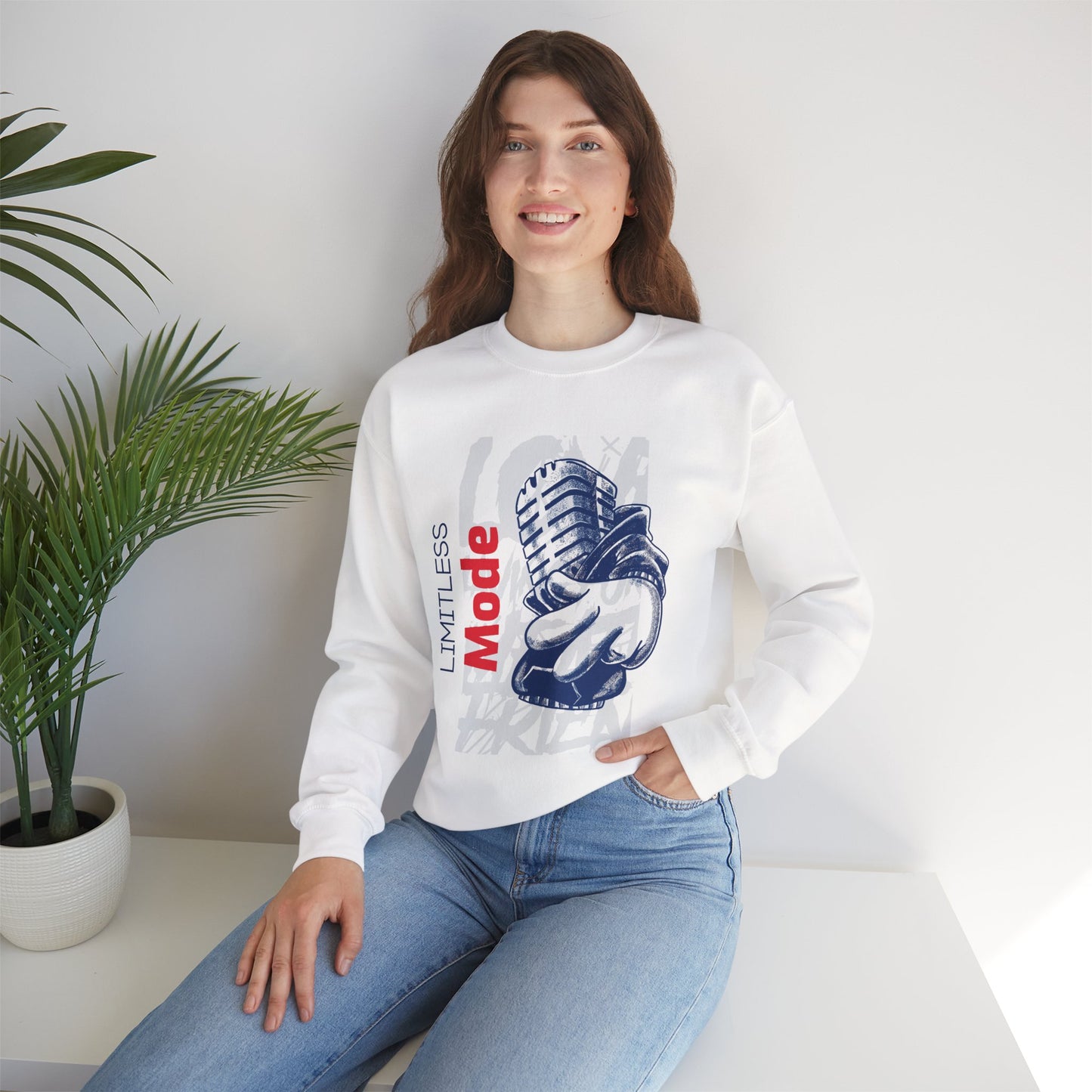 Limitless Mode Crewneck Sweatshirt
