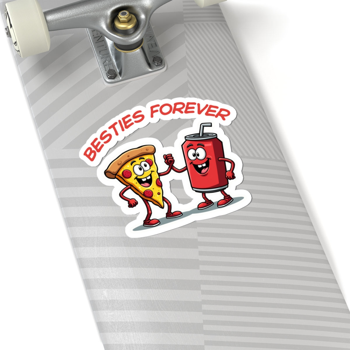 "Besties Forever" Typography Kiss-Cut Stickers