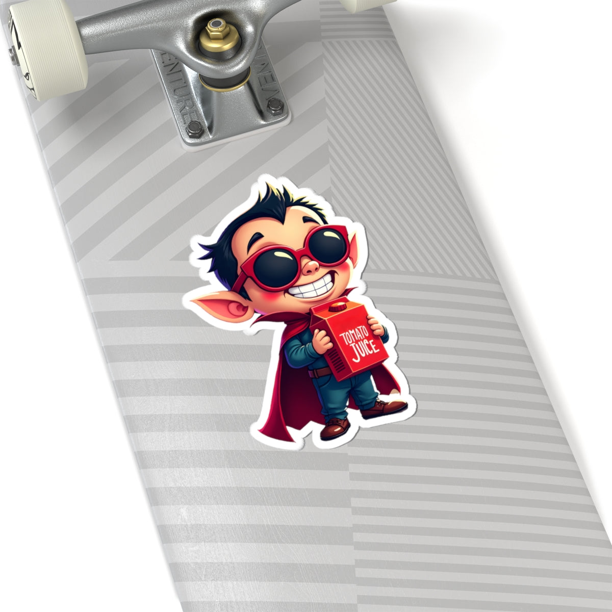 Kiss-Cut Sticker - Halloween Dracula Design