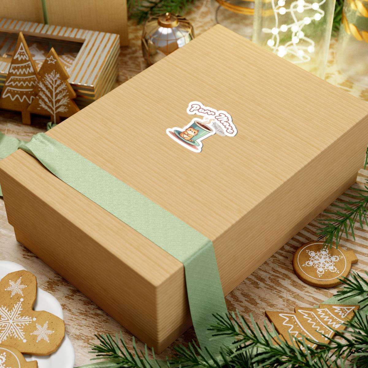 Stickers for Coffee and Cats Lovers