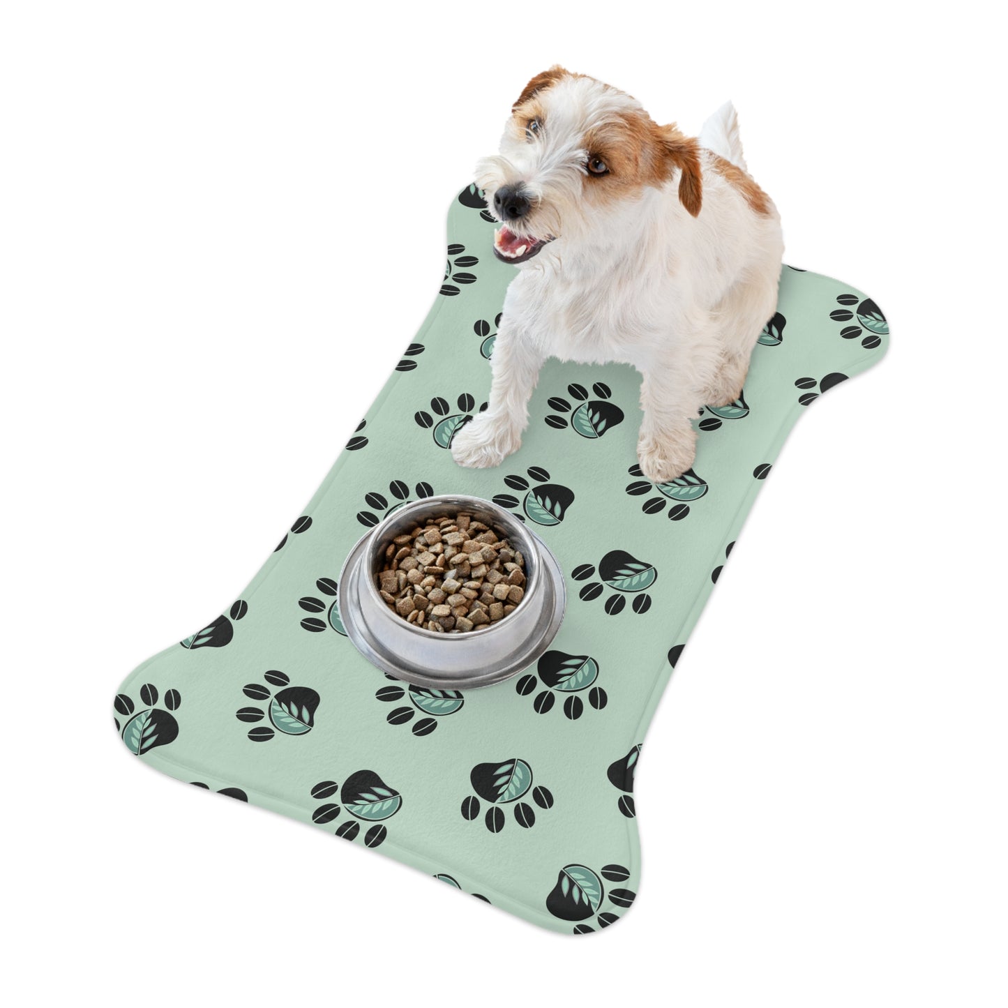 Pet Feeding Mats - Eucalyptus Design