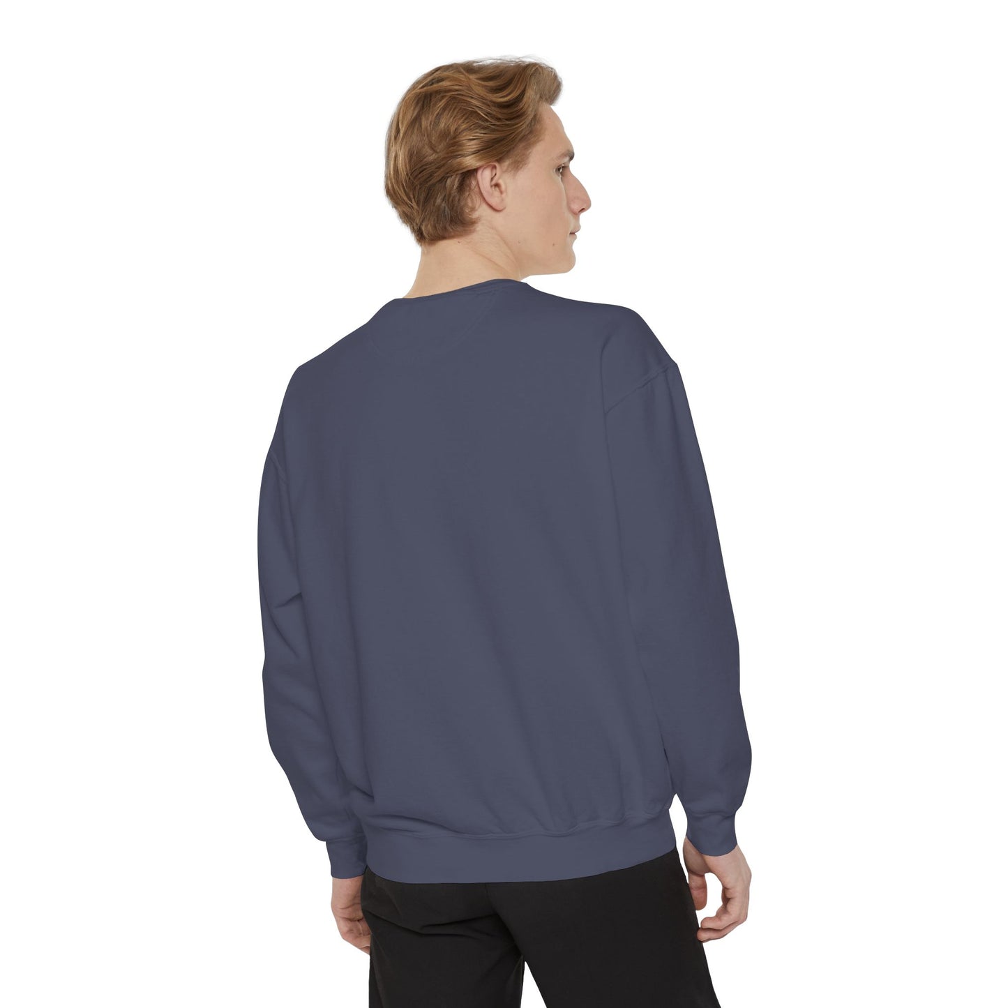 Garment-Dyed Sweatshirt - Way to Happiness Design