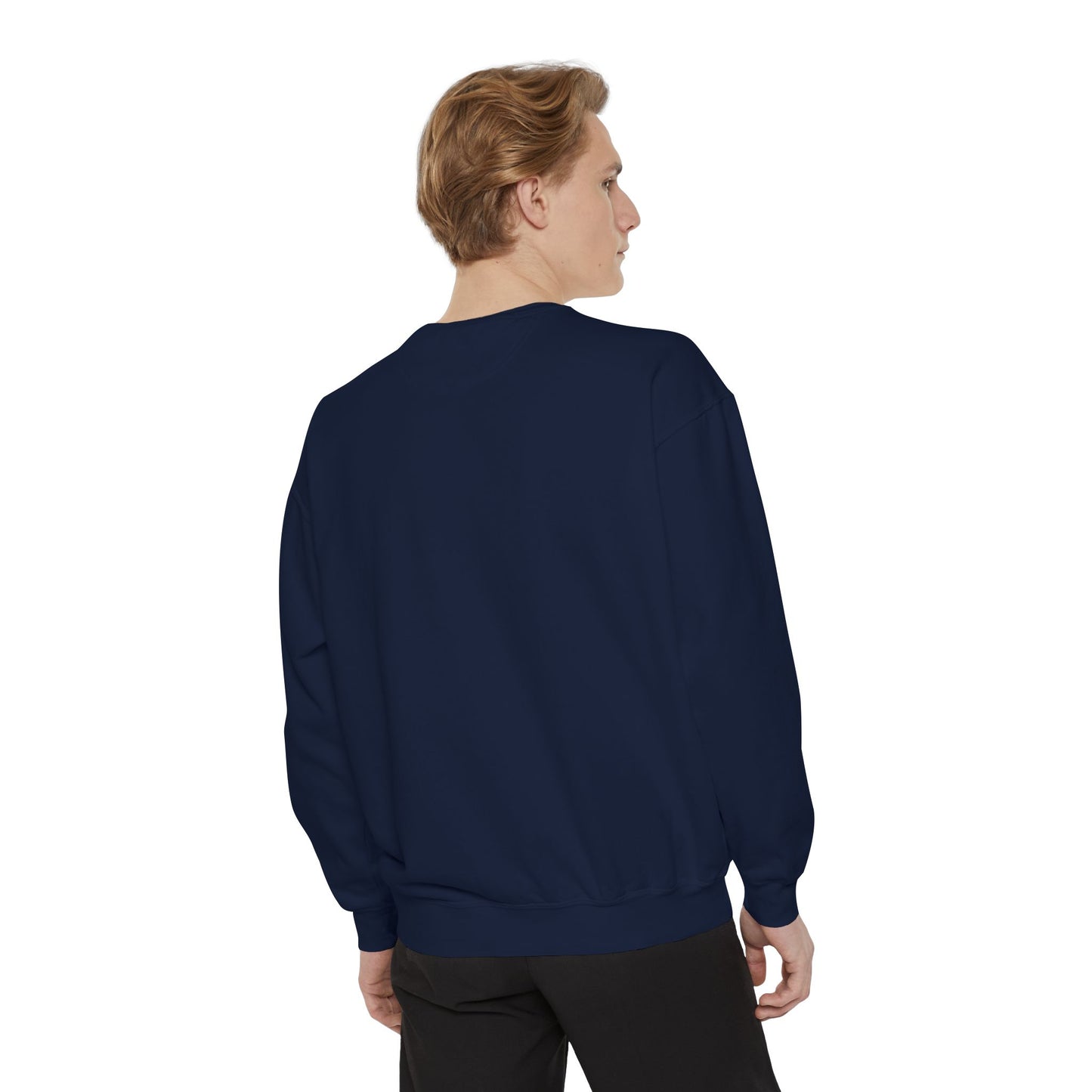 Garment-Dyed Sweatshirt - Way to Happiness Design