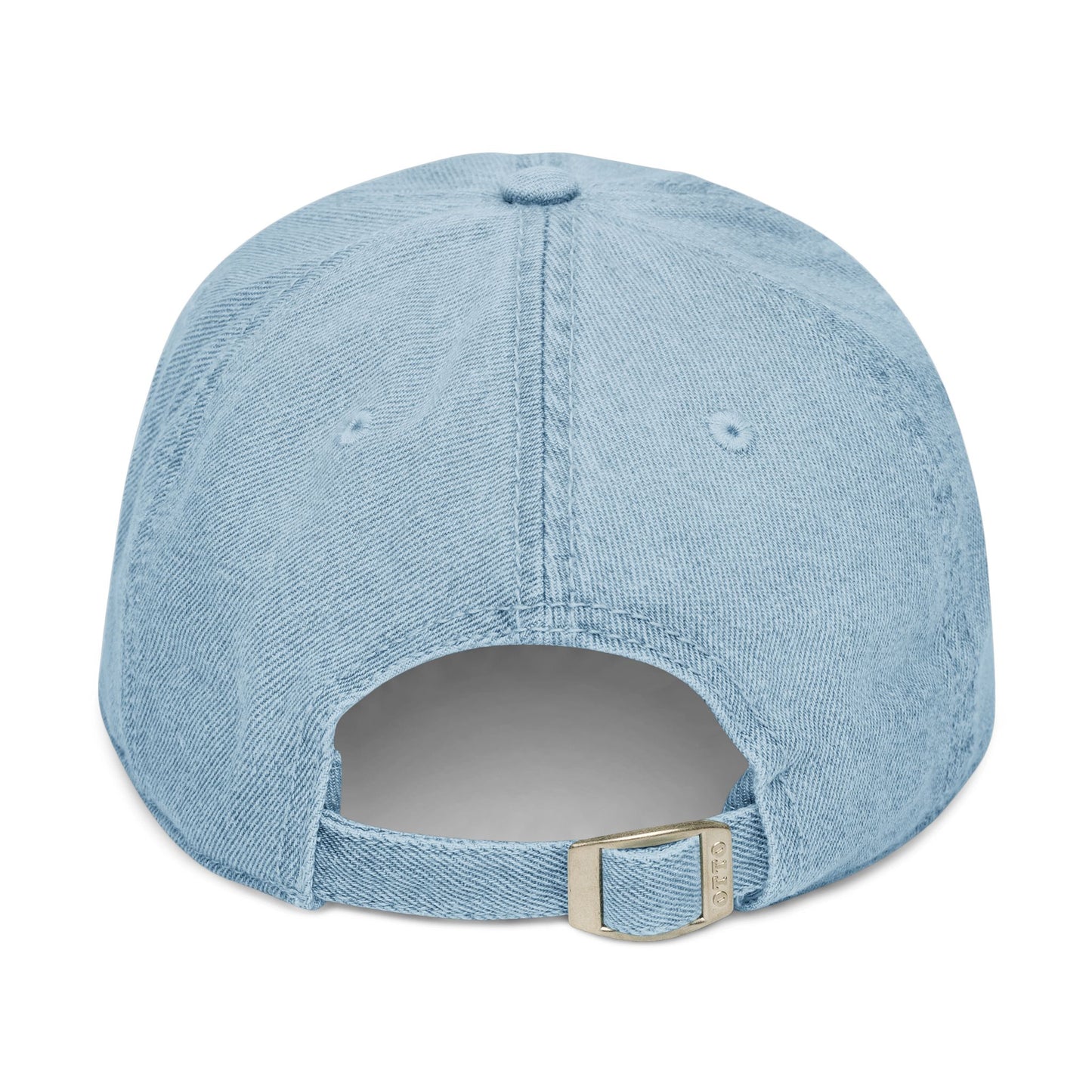 Embroidered Denim Hat for Tennis Lovers