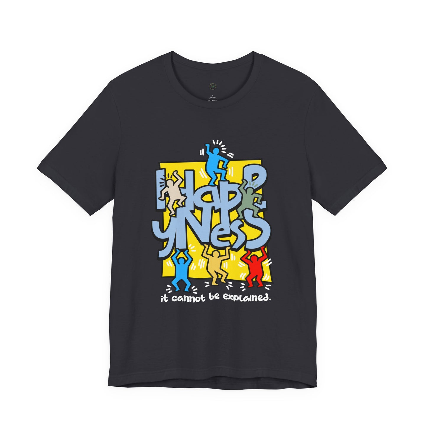 Unisex Jersey Short Sleeve Tee - Way to Happiness Design