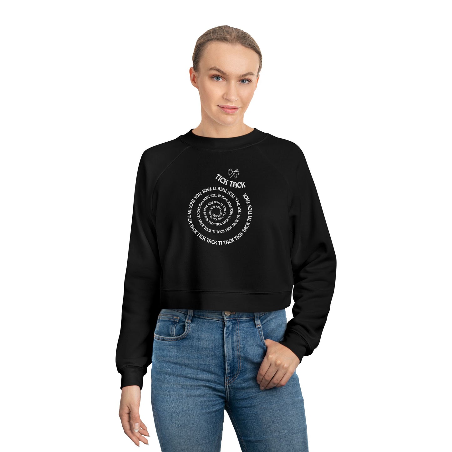 Trendy Women's Cropped Fleece Pullover, Cozy Sweatshirt for Casual Outfits, Perfect for Fall & Winter Wear, Gift for Her,